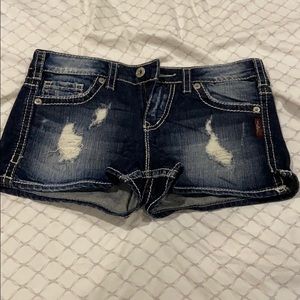 Silver brand shorts